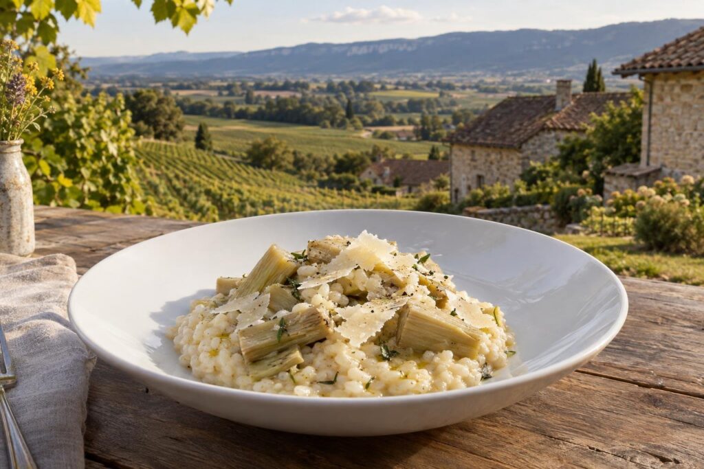 Risotto crémeux